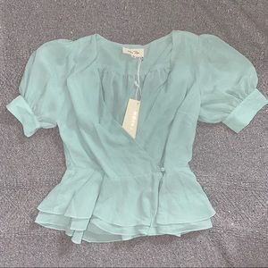 NEW🔸 Teal Buttoned Blouse
